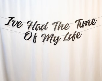 Custom Cursive Letter Banner: Personalized Party Garland