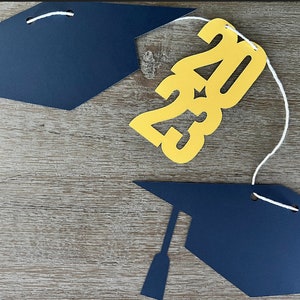 College Graduation Banner for Psychology Majors, Psyched to Graduate Banner, Graduation Decoration, Graduation 2023, Graduation Sign bild 10