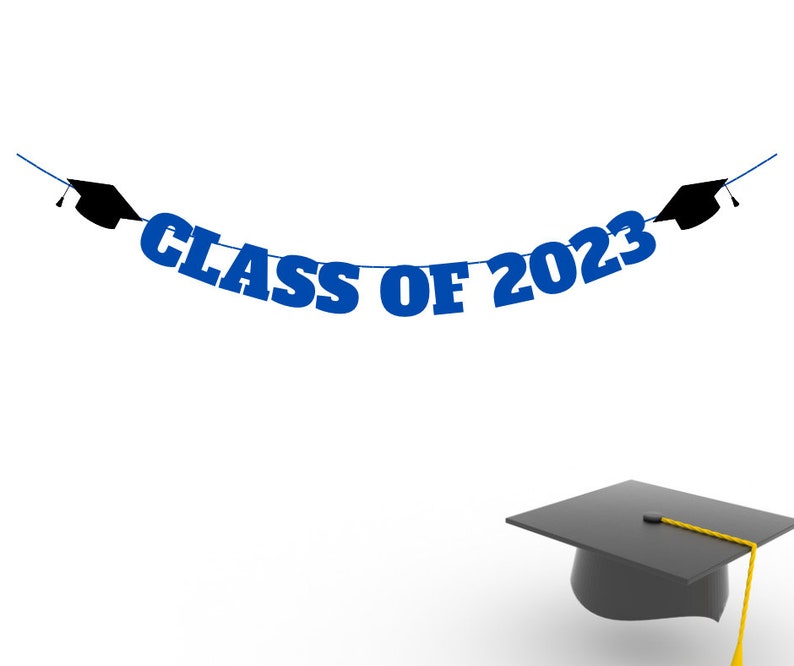 College Graduation Banner for Psychology Majors, Psyched to Graduate Banner, Graduation Decoration, Graduation 2023, Graduation Sign bild 7