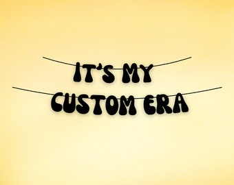 Custom Era Banner: Personalized Party Decoration