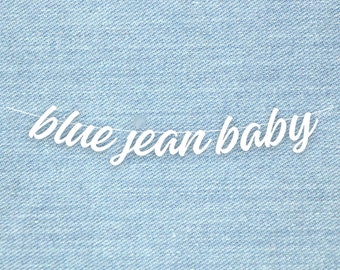 Blue Jean Baby Banner, Baby Shower Decoration, Blue Jean Themed Baby Party,  Denim Themed Baby Shower Banner, New Baby Decoration