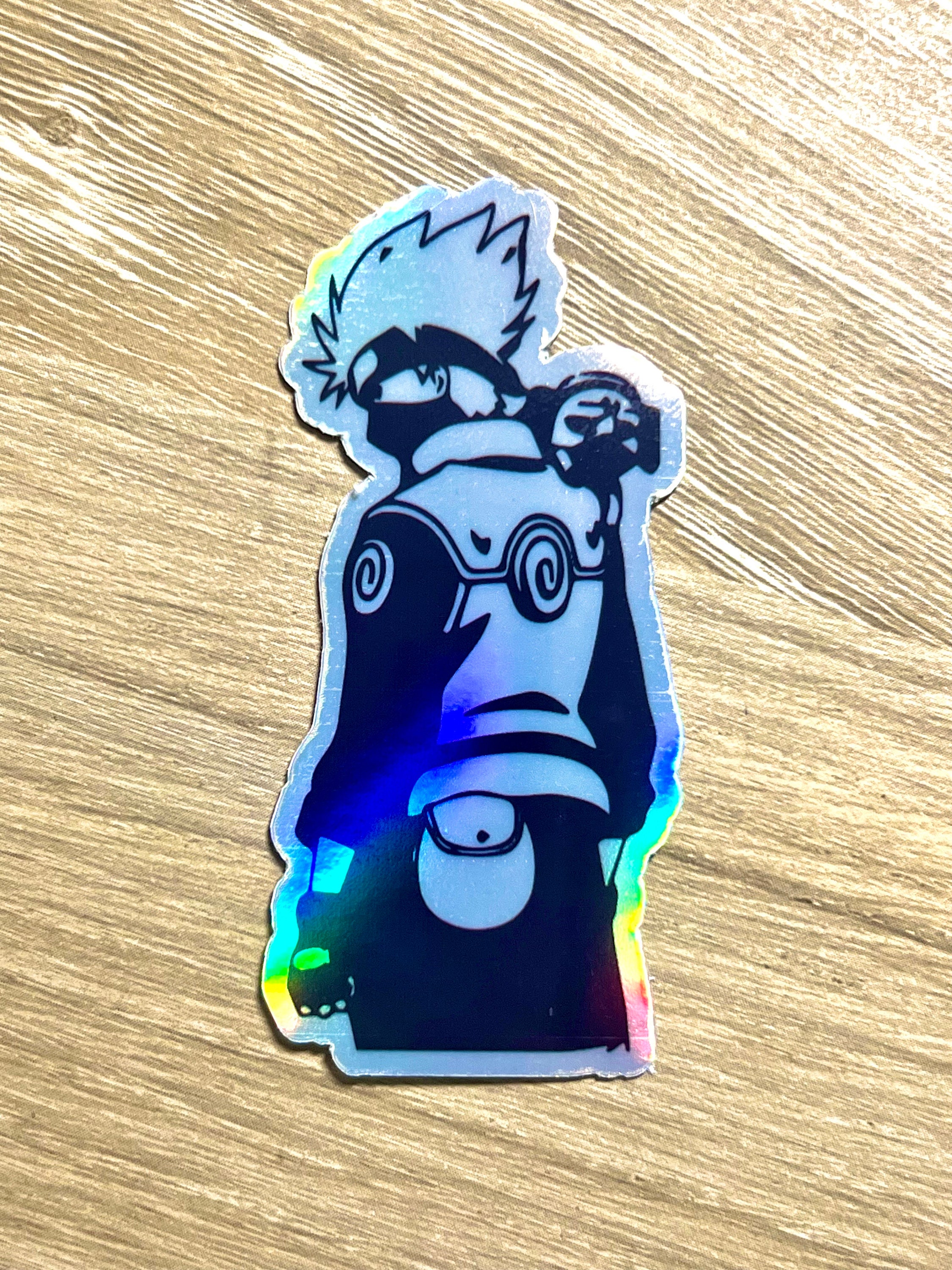 Kakashi Hatake Sensei Naruto Sticker Vinyl Decal Windows/Laptop Waterproof!