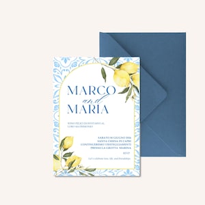 Partecipazione nozze / invito matrimonio /  Wedding