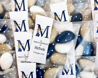 Bolsas de confeti para la primera comunión y la confirmación / Recuerdos de confeti para la primera comunión y la confirmación / Portaconfeti para la primera comunión y la confirmación
