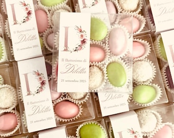 Cajas de confeti para regalos / Comunión / Recuerdos de comunión / Cajas de bautismo