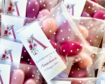 Bolsas de confeti para la primera comunión y la confirmación / Recuerdos de confeti para la primera comunión y la confirmación / Portaconfeti para la primera comunión y la confirmación