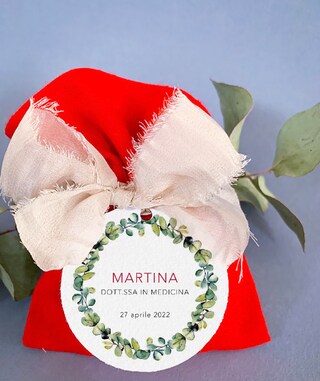 24 Cartellini Portanome Per Bomboniere Personalizzabili – 3,8x3,8 Cm, Cartoncino 250gr, Per Nascita E Altre Occasioni