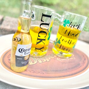 St. Patrick&#39;s Day Beer Mug, Custom Glassware, Unique Gifts for Beer Lovers