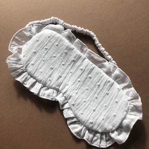 Polka Dot Cotton Dobby Eye Mask For Bride, Bridesmaid or Hen Party