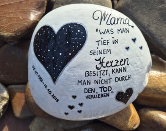 Rouwsteen voor mama XXL, gedenksteen voor mama XXL, grafsieraden voor mama, gedenksteen voor mama, rouwsteen voor mama, rouwsteen groot