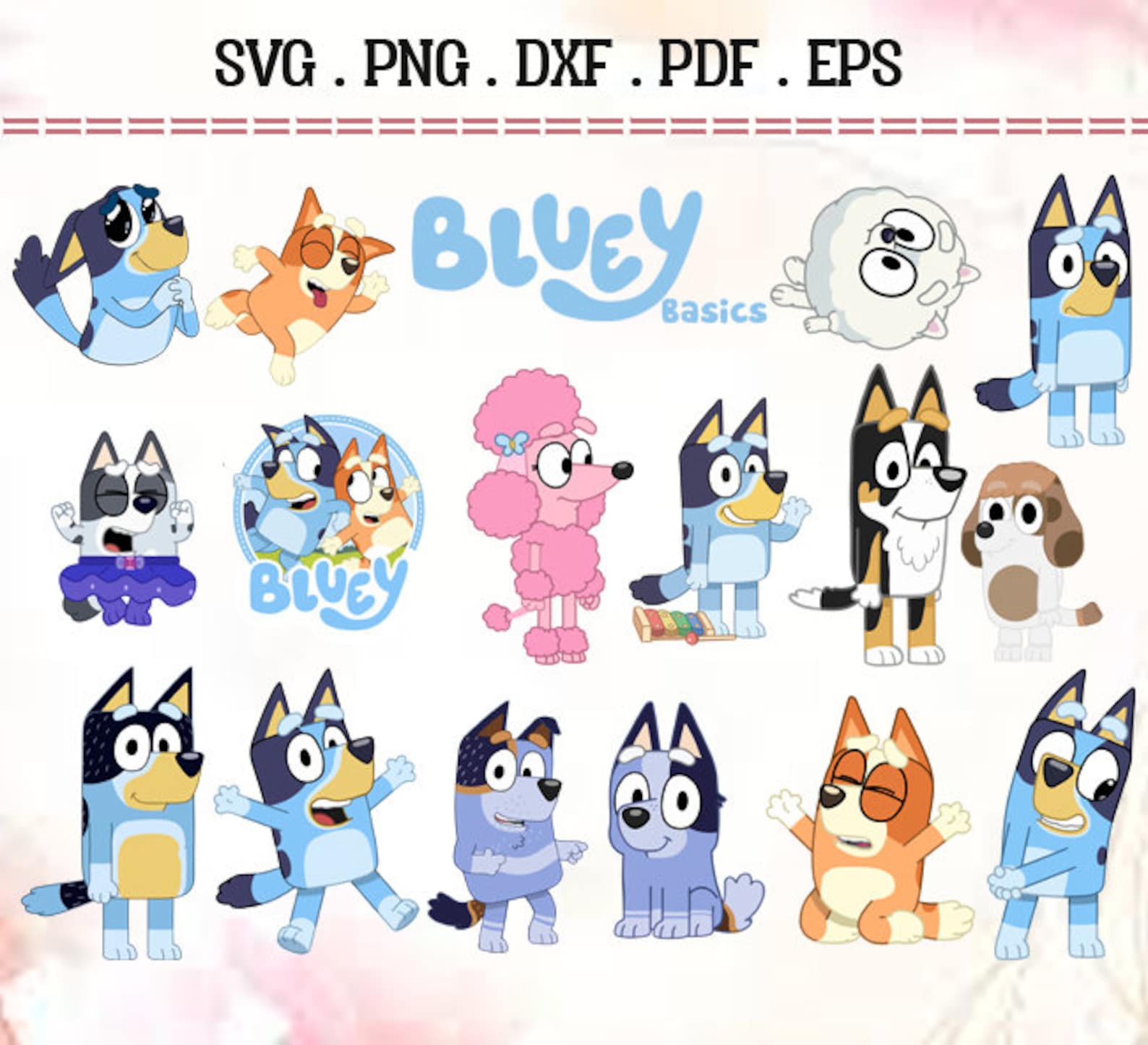 10 Designs Bluey Svg Bundle Bluey Svg Bluey Birthday - vrogue.co