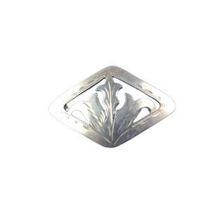 Hans Chr. Anton Foght HF Brooch - Vintage 830 Silver, Danish Craftsmanship