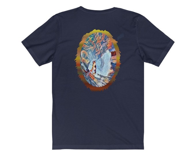 Surfing Cat T-Shirt, Funny Unisex Cat Shirt, Gift for  Cat Lover, Surf Shirt, Summer, Beach, Hawaii Shirt