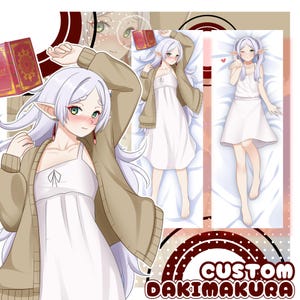 Custom Dakimakura-commissie | Anime Body Pillow Art, OC, VTuber, Furry