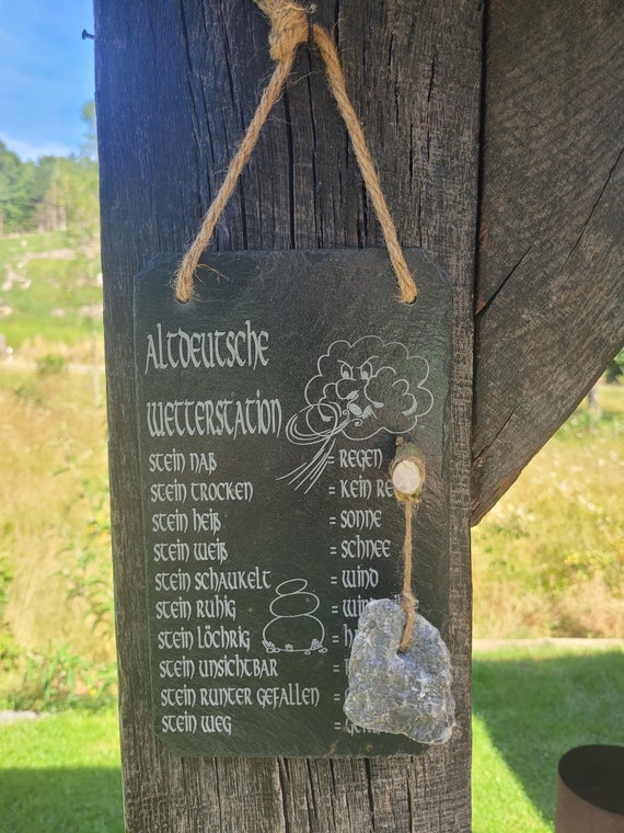 Wetterstation Schiefer