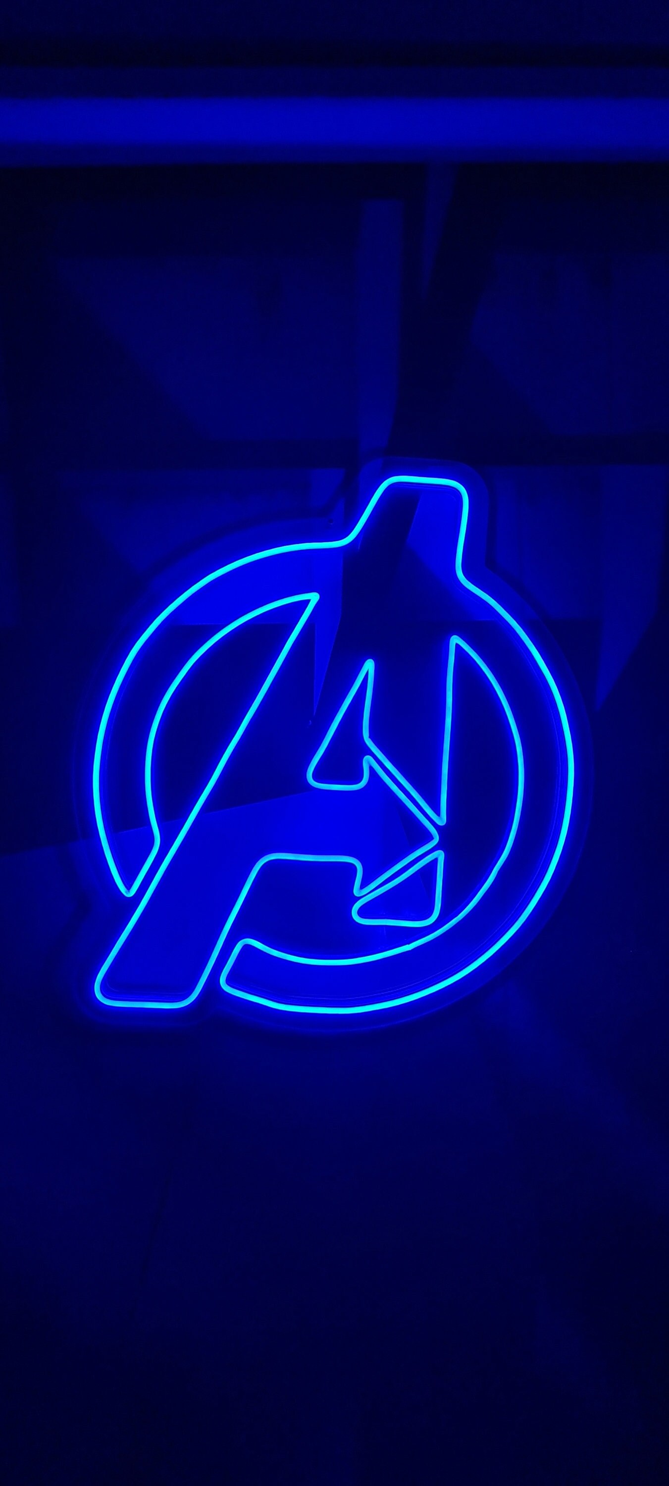 Avengers Neon Sign Avengers Neon Light LED Neon Sign Etsy