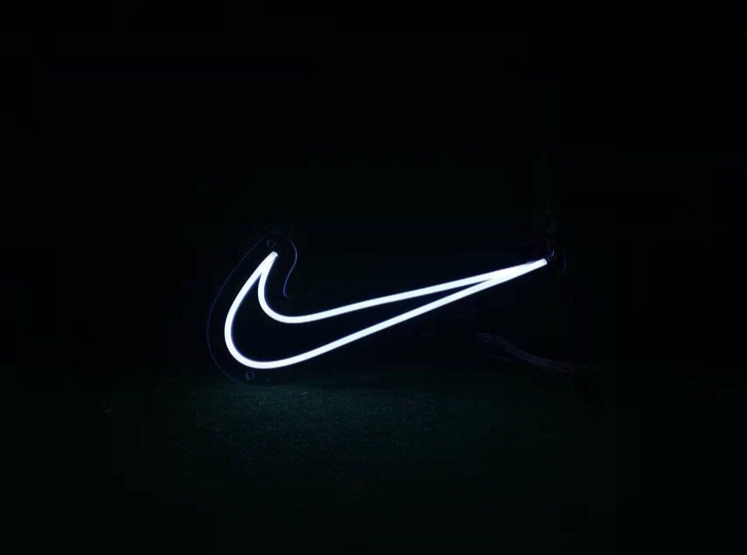 Nike Logo Neon Teken Nike Neon Light Handgemaakt Neon Sign - Etsy Nederland