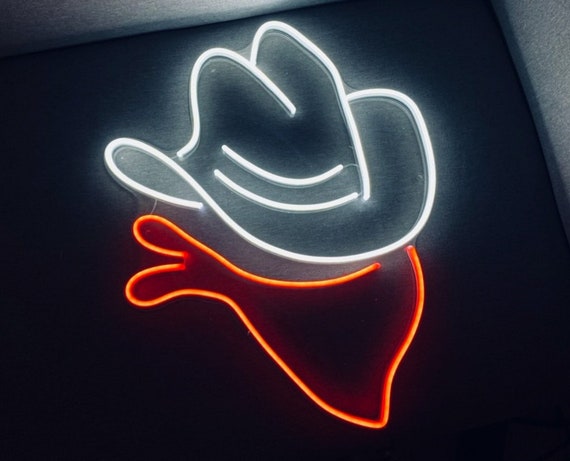 Cowboy Neon Light Handmade Neon Sign 