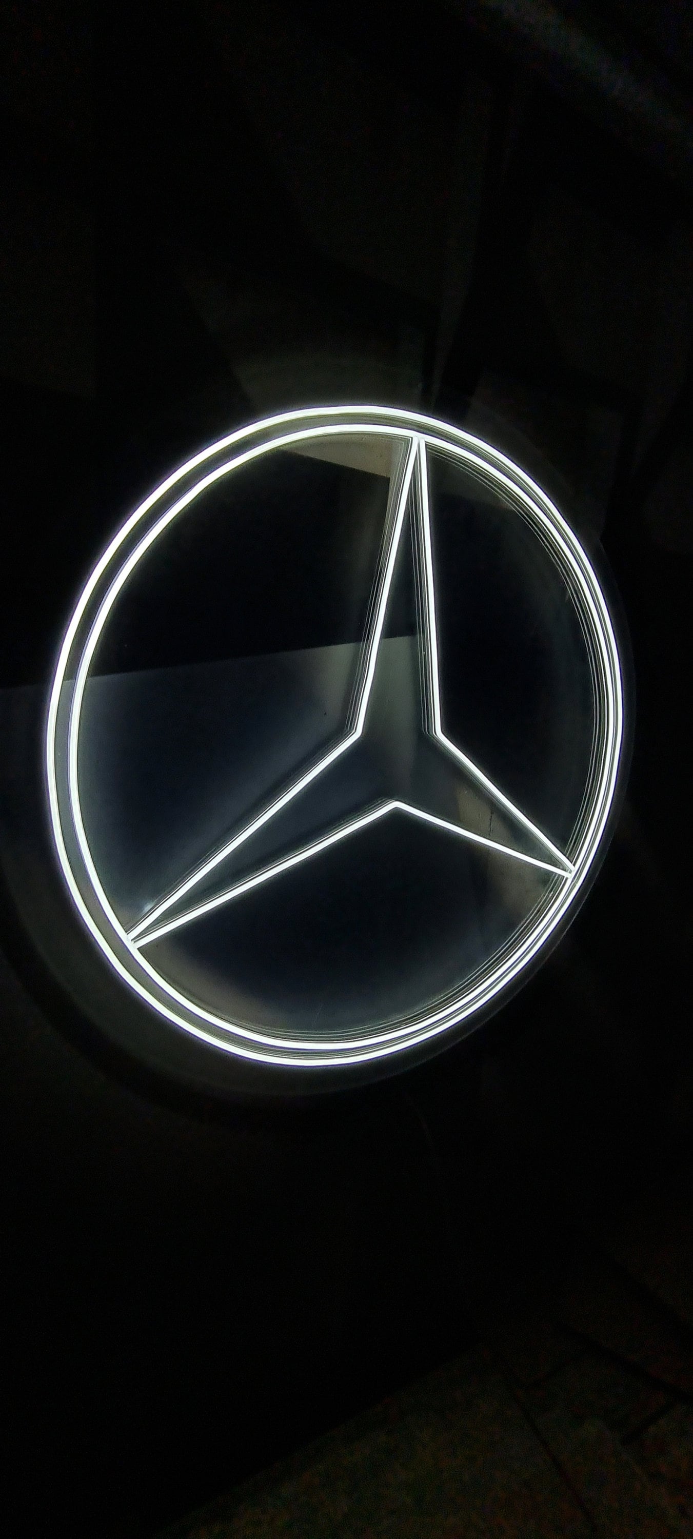 Mercedes-benz Neon Sign Mercedes-benz Neon Light Handmade - Etsy