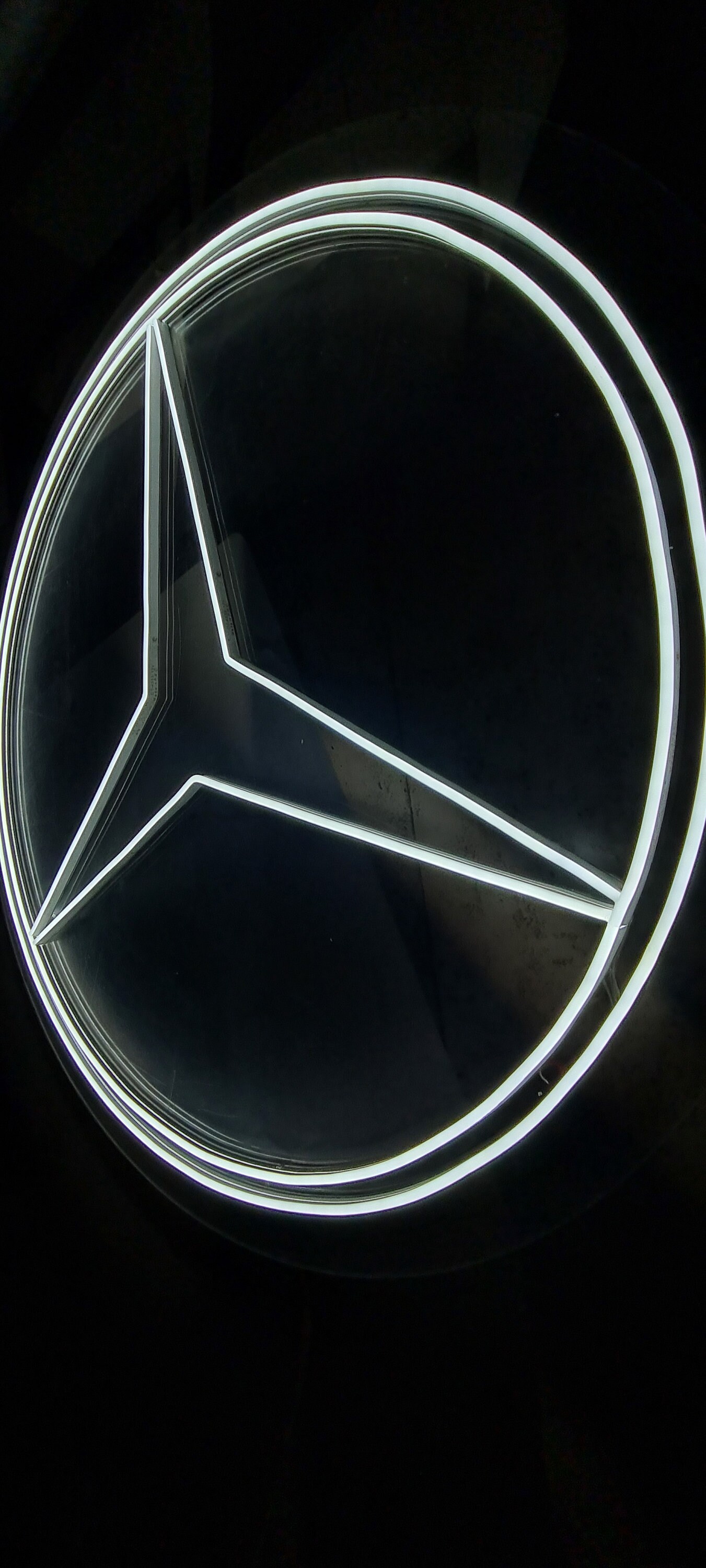 Mercedes-benz Neon Sign Mercedes-benz Neon Light Handmade - Etsy