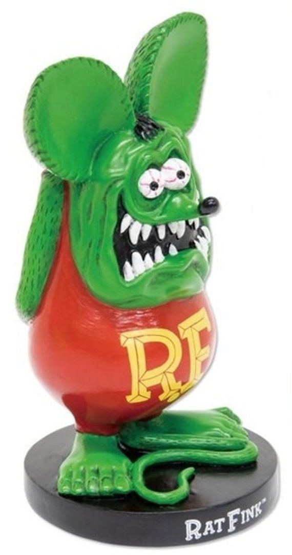 Rat Fink Standing Statue - Etsy Rat Fink Standing Statue - Etsy