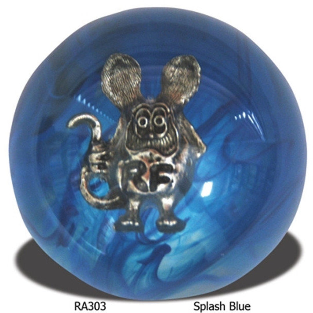 Rat Fink Shift Knob Splash Blue - Etsy