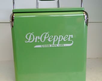 Dr Pepper Six Pack Cooler Chest
