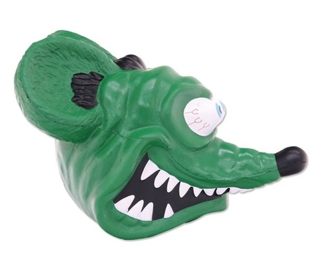 Rat Fink Face Antenna Topper Etsy