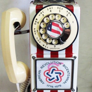Automatic Electric 1976 Bicentential Pay Telephone Limited Payphone