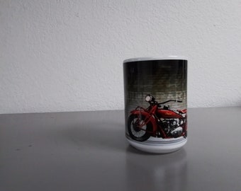 Indian Moto4cycle coffee mug 15 oz