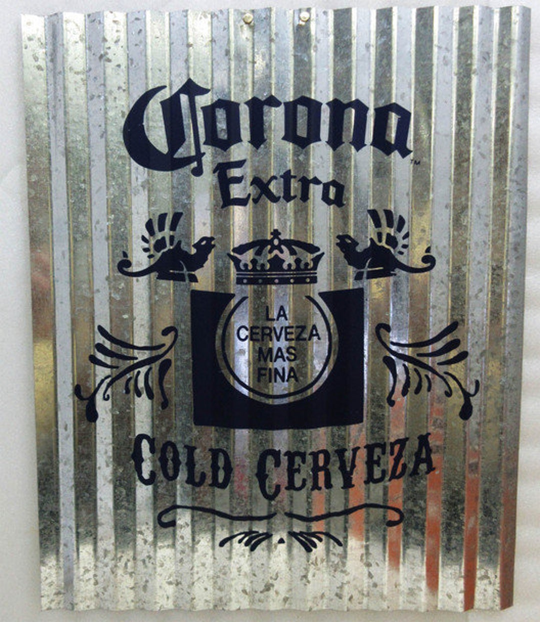 Corona Extra Vintage Ad Metal Sign