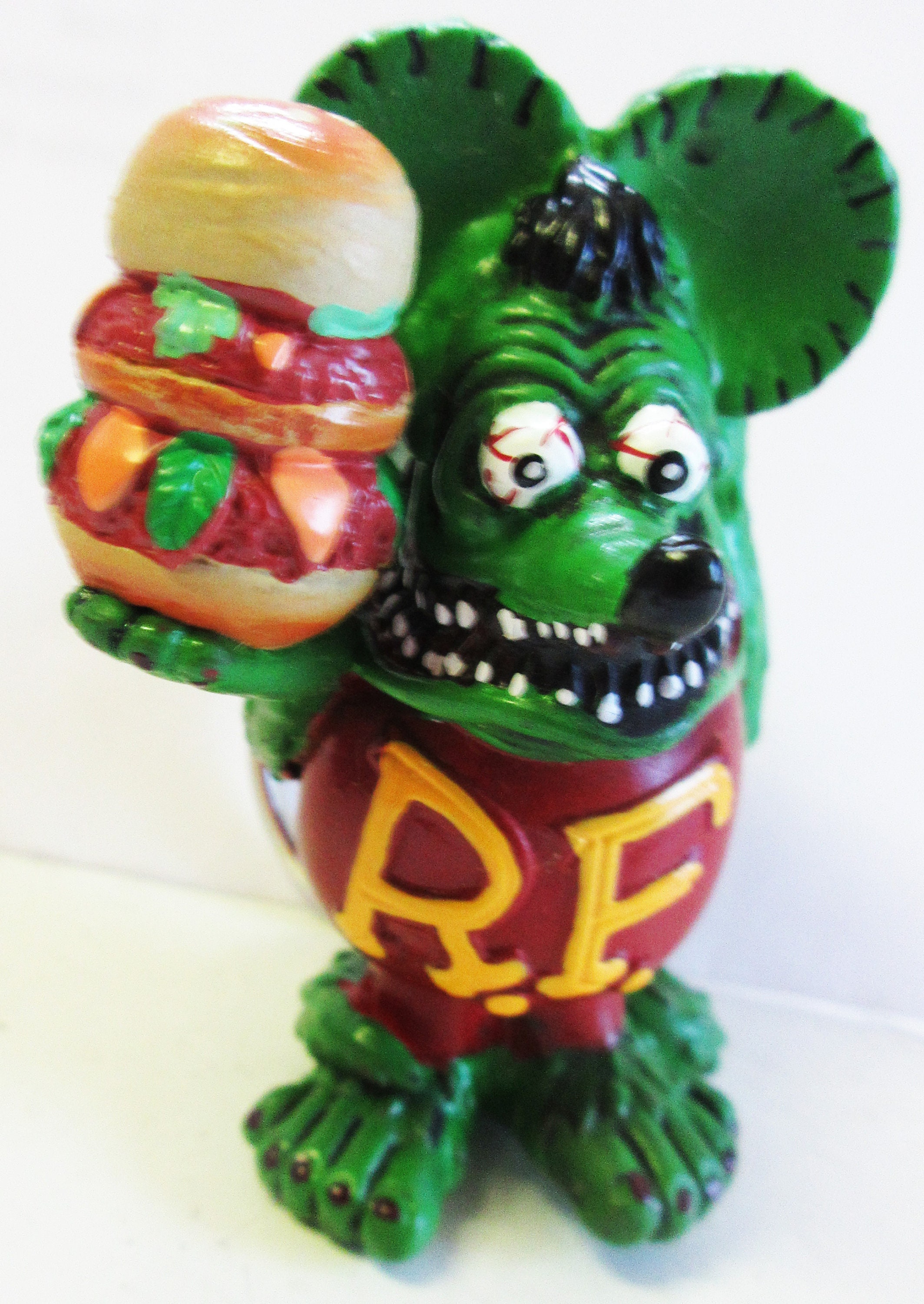 Rat Fink Tower Burger Key Chain - Etsy