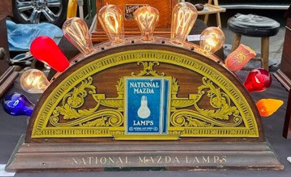 EDISON MAZDA 1920 キャビネット　ビンテージ　LAMPS GE EDISON MAZDA 1920 キャビネット ビンテージ LAMPS GE - メルカリ