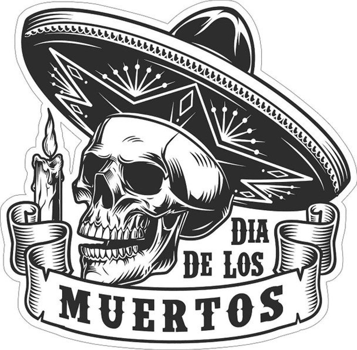 Dia De Los Muertos Custom Laser Cut Metal Sign - Etsy
