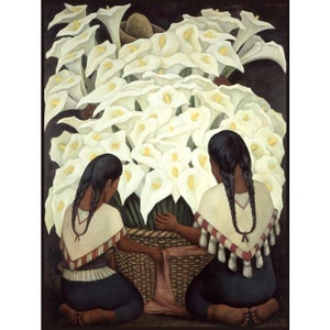Diego Rivera Flower Vendors