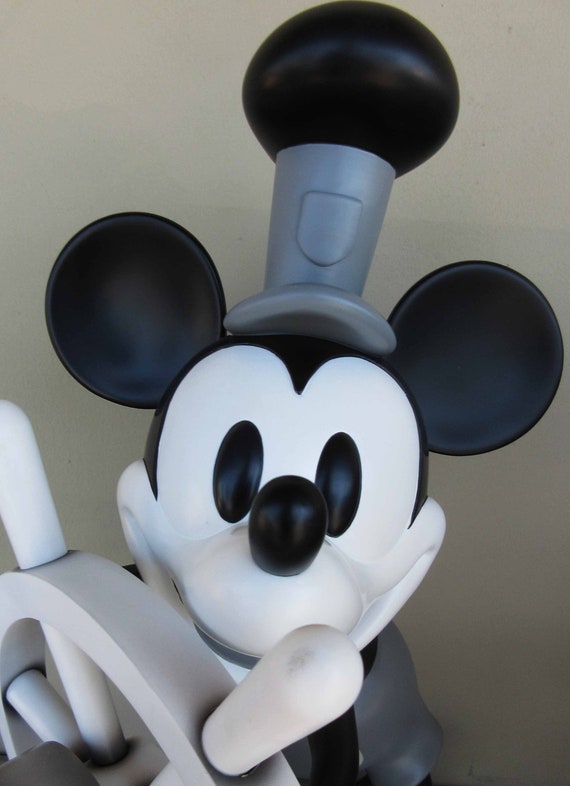 Mickey Mouse Steam Boat Willie Resin Figure 16