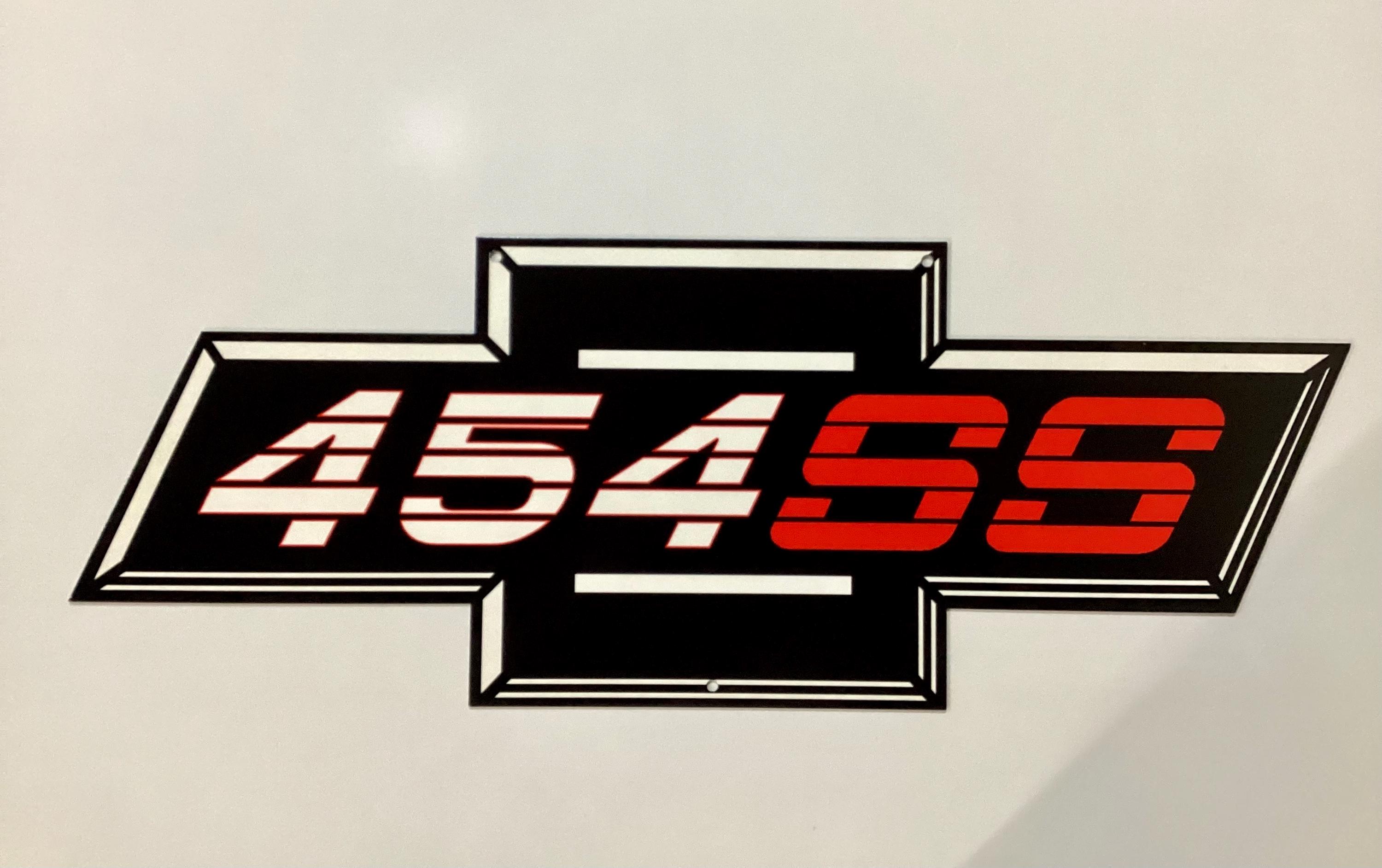 Chevrolet 454 Bow Tie Metal Signs 24