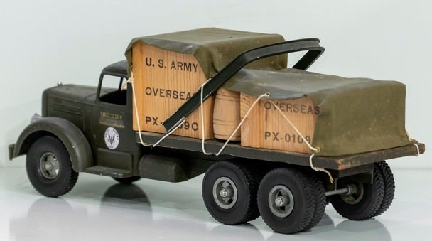Smith-miller US Army Mack Truck With Crates Circa 1950's - Etsy