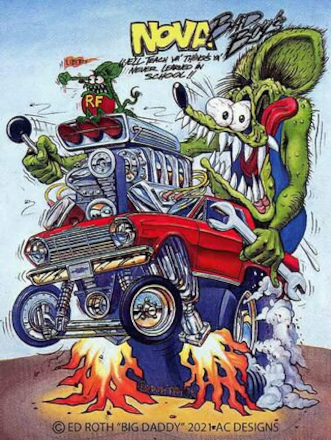 RAT FINK 90’s Ed RothロンT NOVA bad boy’s RAT FINK 90's Ed RothロンT NOVA bad boy's
