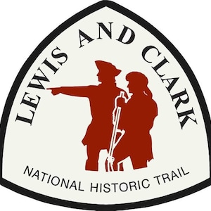 Lewis and Clark Trail Laser Cut Metal Sign