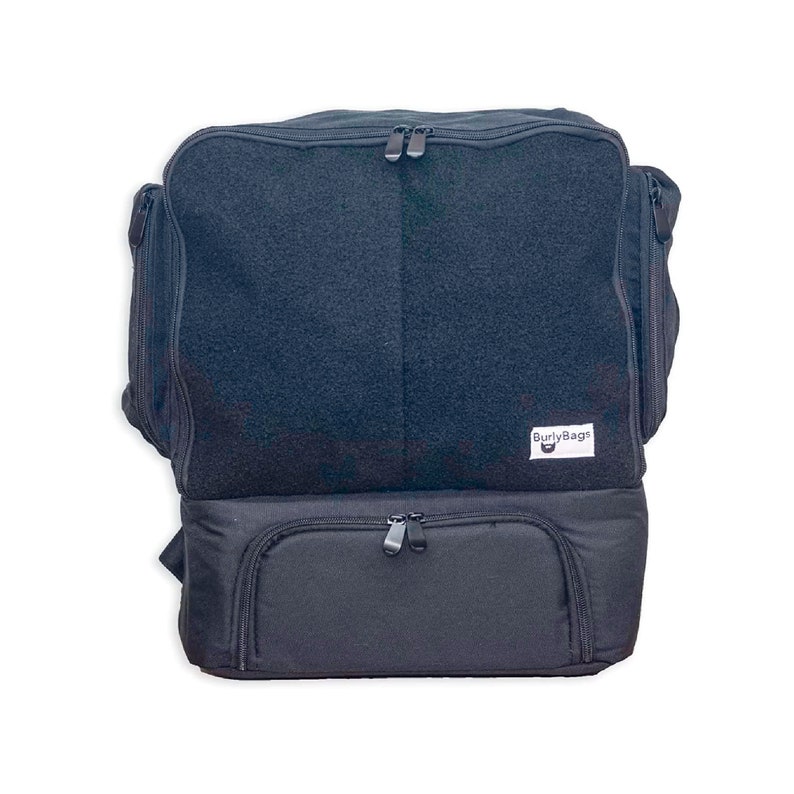 thumbnail image 2 of Send It Cornhole Association Backpack – Holds 6 Sets + SICA Kit Bag & Pull Cart – Black 2 of 4