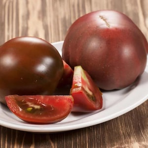 Carbon,  Tomato, Heirloom Seeds - Grown to Organic Standards - Open Pollinated - Gardening - Non-GMO voted best tasting
