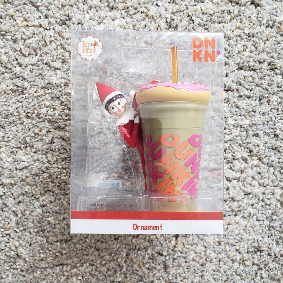 Dunkin Donuts BOY 2021 Elf on the Shelf Ornament Etsy