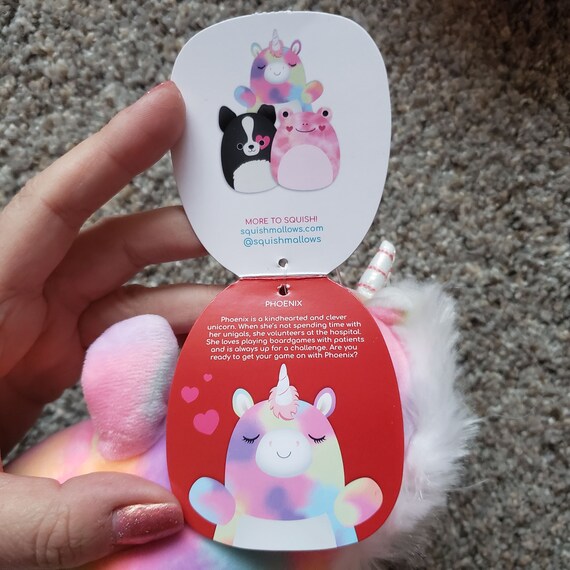 phoenix the unicorn squishmallow