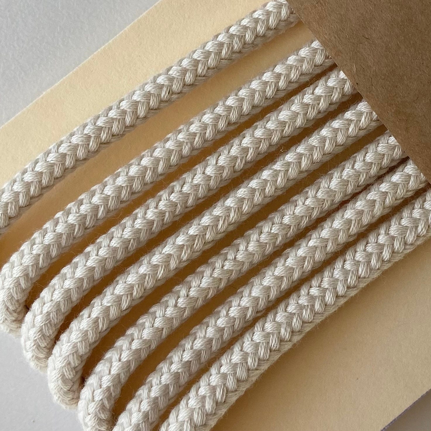 Hoodie Drawstring Cord Replacement, Premium 100% cotton 1/4round