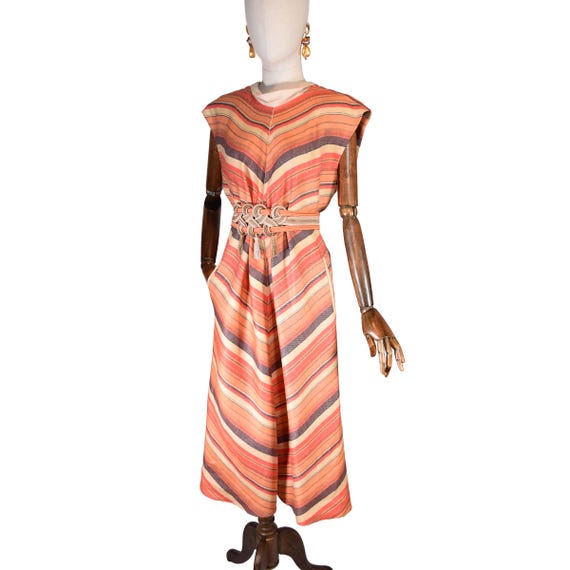 ワンピース Christian Dior/Striped dress/vintage Christian Dior/Striped dress/vintage