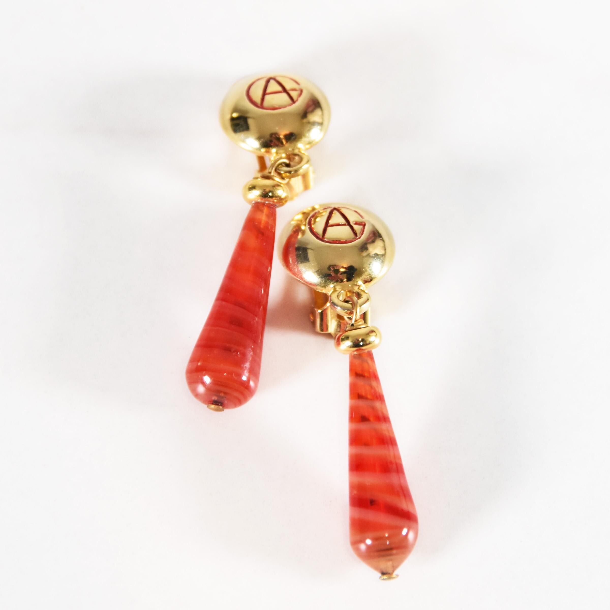 Giorgio armani earrings - Etsy 日本
