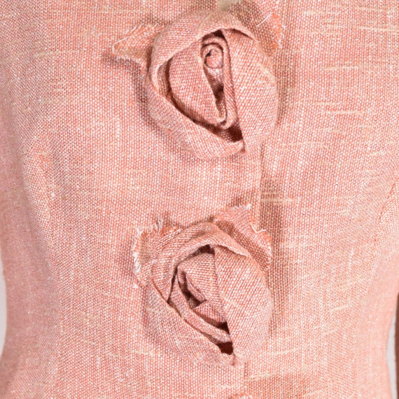 ELIO BERHANYER vintage 90s skirt set, Pink wool a… - image 9