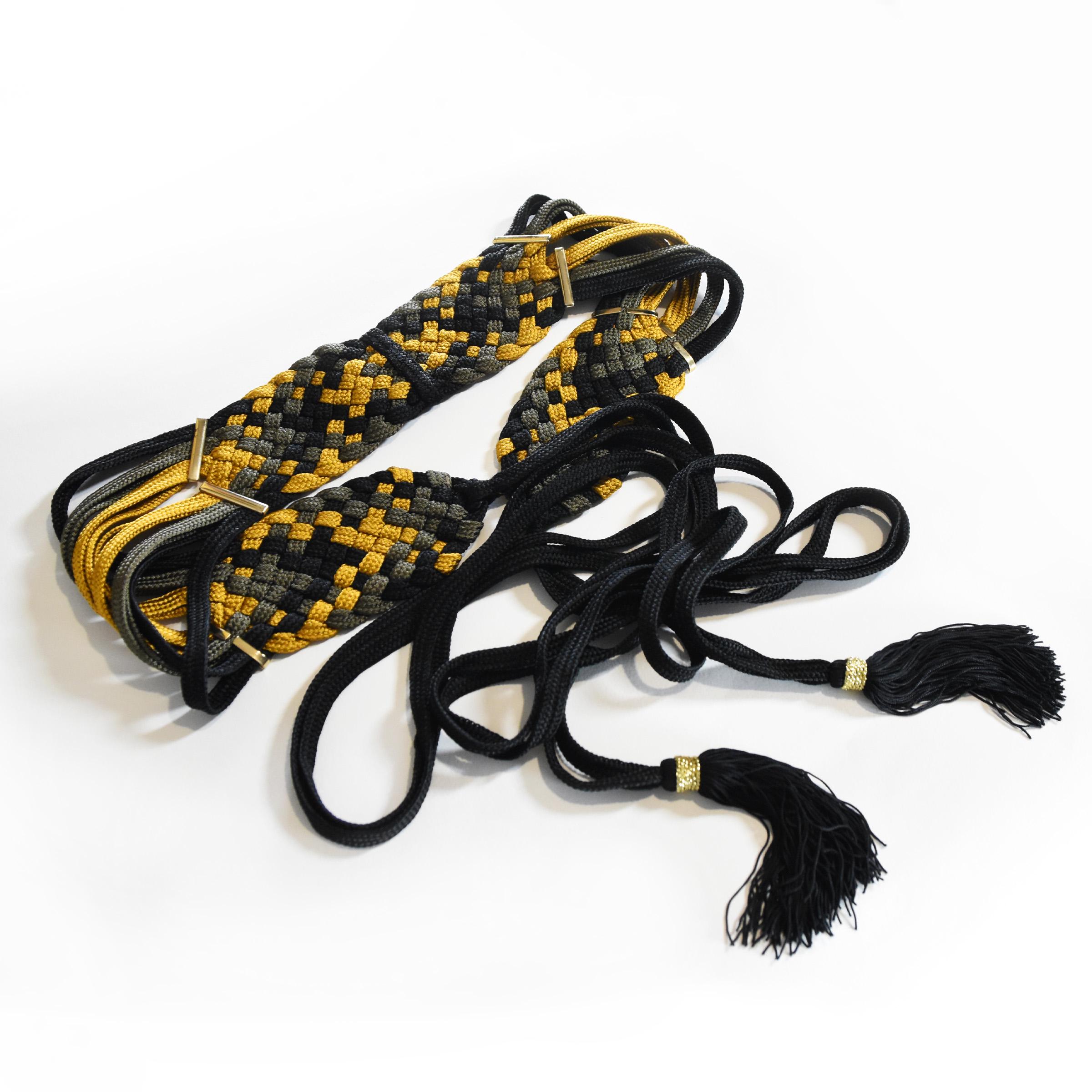 Ceinture Chaîne Vintage - Or Et Argent - Taille Unique (jusqu’à 80 Cm) - Style Rétro Sans Marque