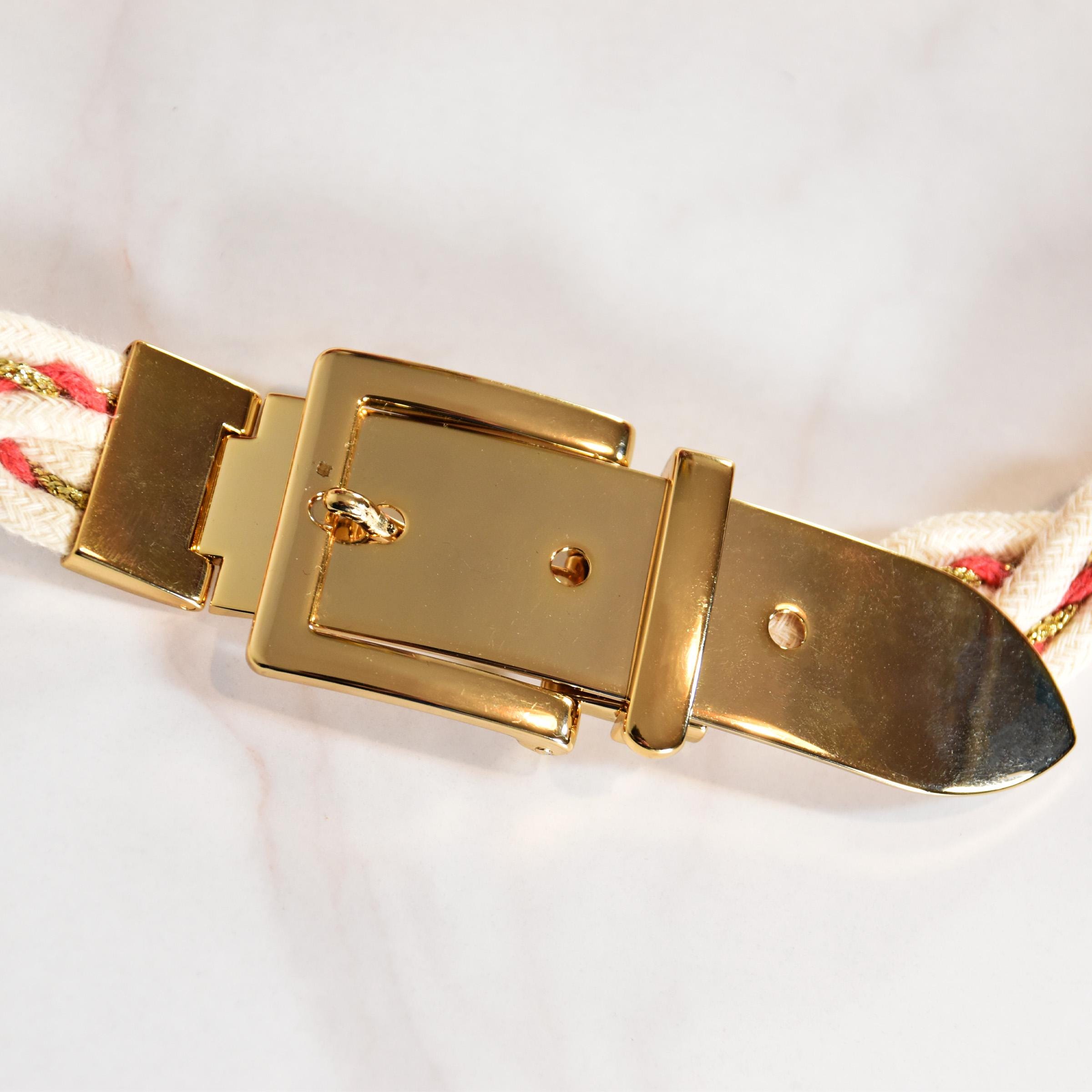 Abercrombie & Fitch Y2K Vintage Braided Nautical Belt Abercrombie & Fitch Cotton Belts for Men for sale | eBay main image 3